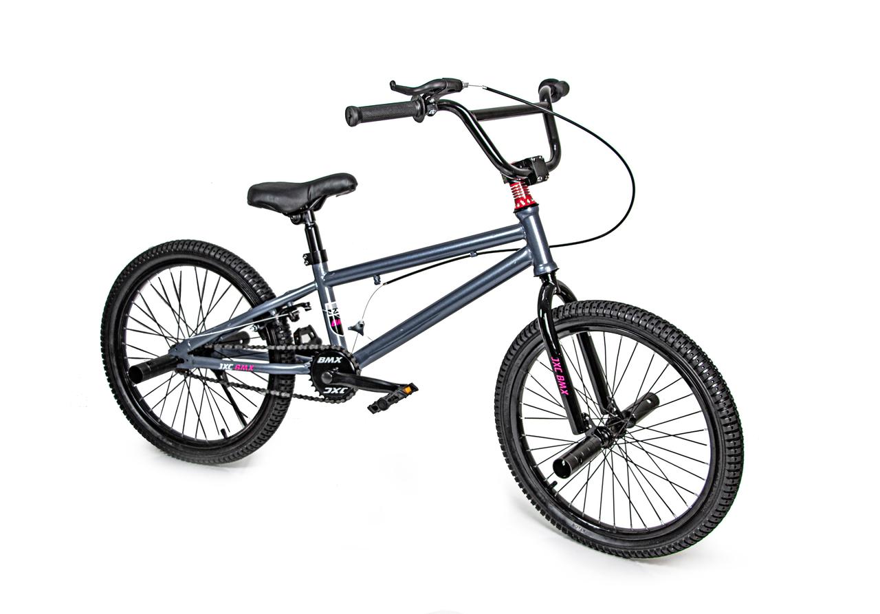Велосипед трюковий 20 дюймів "JXC" BMX чорно-червоний (257713302)