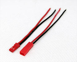 Конектор JST (male +famale) з дротом