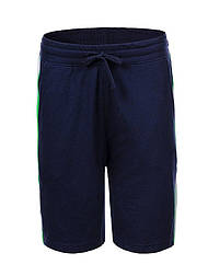 Чоловічі трикотажні темно-сині спортивні шорти у великому розмірі