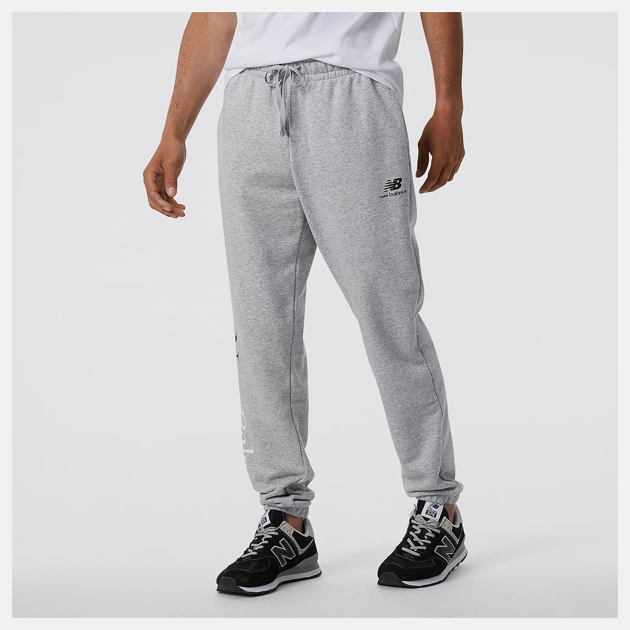 Штани спортивні чоловічі New Balance Essentials Celebrate арт.MP21503AG колір: сірий