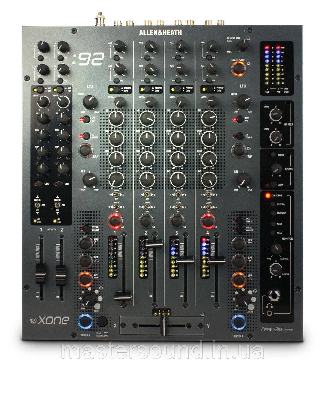 DJ-мікшер Allen Heath Xone: 92