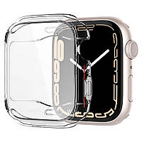 Чехол Spigen Ultra Hybrid для Apple Watch 7/8/9 45mm Crystal Clear (ACS04180)