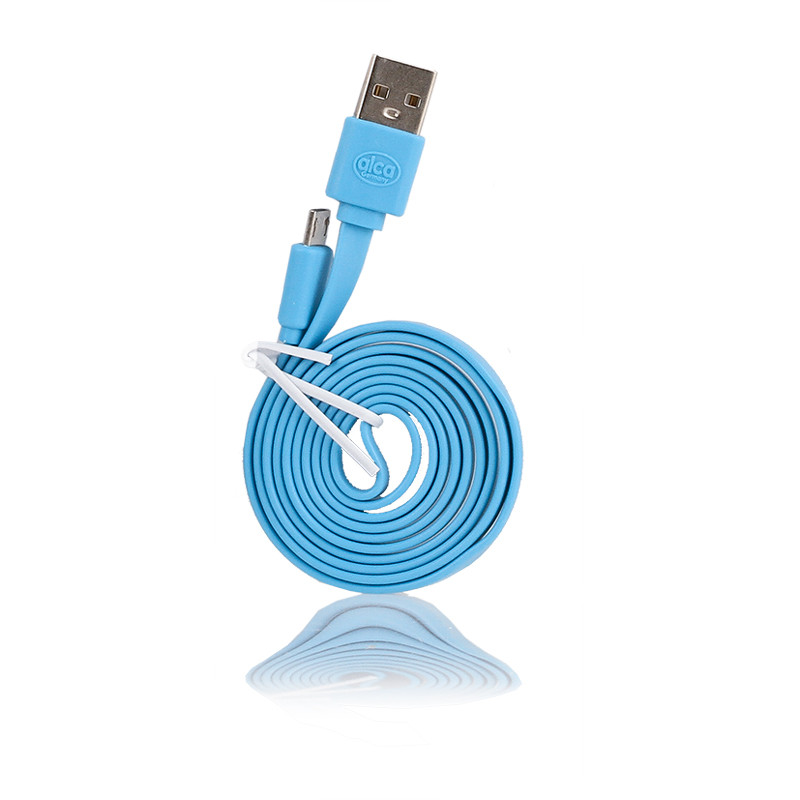 Кабель Micro USB (синий) ALCA, кабель для зарядки микро юсб, кабель для ...