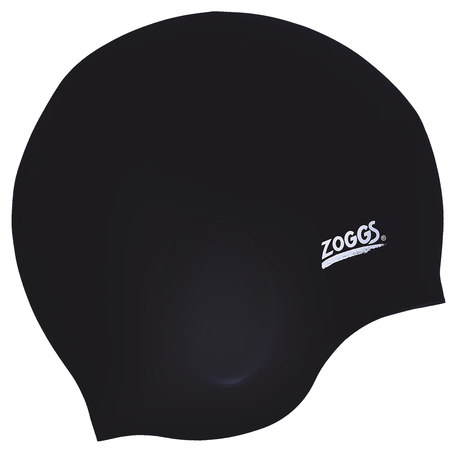 Шапочка для плавання Zoggs Ultra-fit Silicone Cap (чорний)