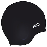 Шапочка для плавания Zoggs Ultra-fit Silicone Cap (черный)