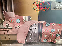 Постельное белье евро комплект фланель-байка Колоко | Качественное постельное белье