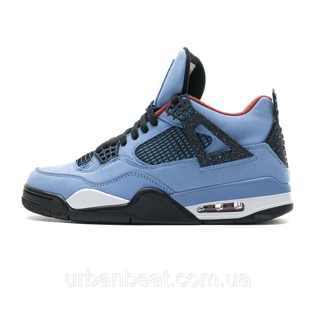 Чоловічі баскетбольні кросівки Jordan 4 Retro x Travis Scott Cactus Jack Blue