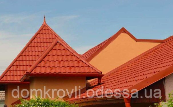 Модульна металочерепиця Novatik Classic Duo Мat 8004