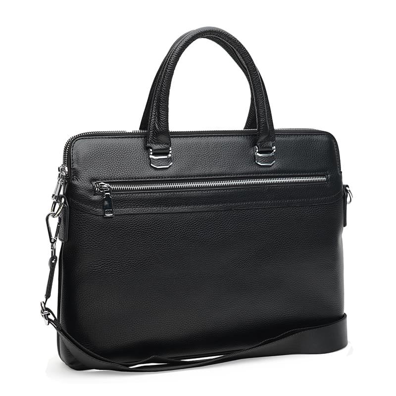 Чоловіча шкіряна сумка Ricco Grande K117610-black, фото 1