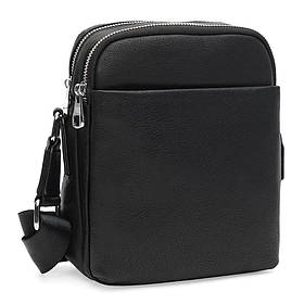 Чоловіча шкіряна сумка Ricco Grande K12141bl-black