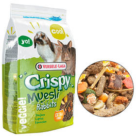 Versele-Laga Crispy Muesli Rabbits корм для кроликів (1 кг)
