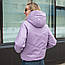 Жіноча шкіряна куртка весняна 44-52 Капучіно, фото 5
