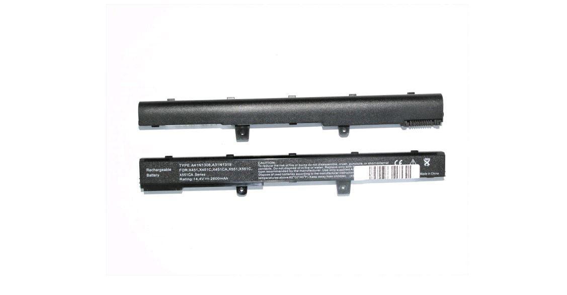 Батарея (акумулятор) для ноутбука Asus D550CA-SX191H, 14.4V, 2500 mAh/Black
