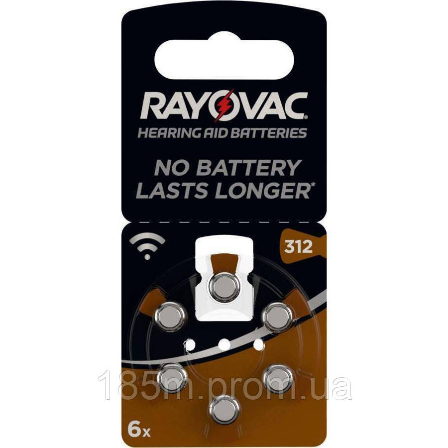 Батарейка VARTA RAYOVAC ZA312/PR41 6bl - фото 1 - id-p1578806721