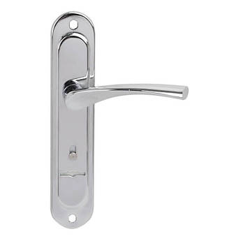 Дверна ручка на планці Bruno BR-77 BB 77мм Хром полірований