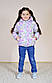 Дитяча куртка для дівчинки "Метелики", фото 2