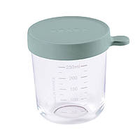 Контейнер Beaba для зберігання склянний 250 мл евкаліпт, арт. 912799