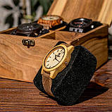 Скринька для годинників дерев'яна 4 відділення EB-2.3, фото 2