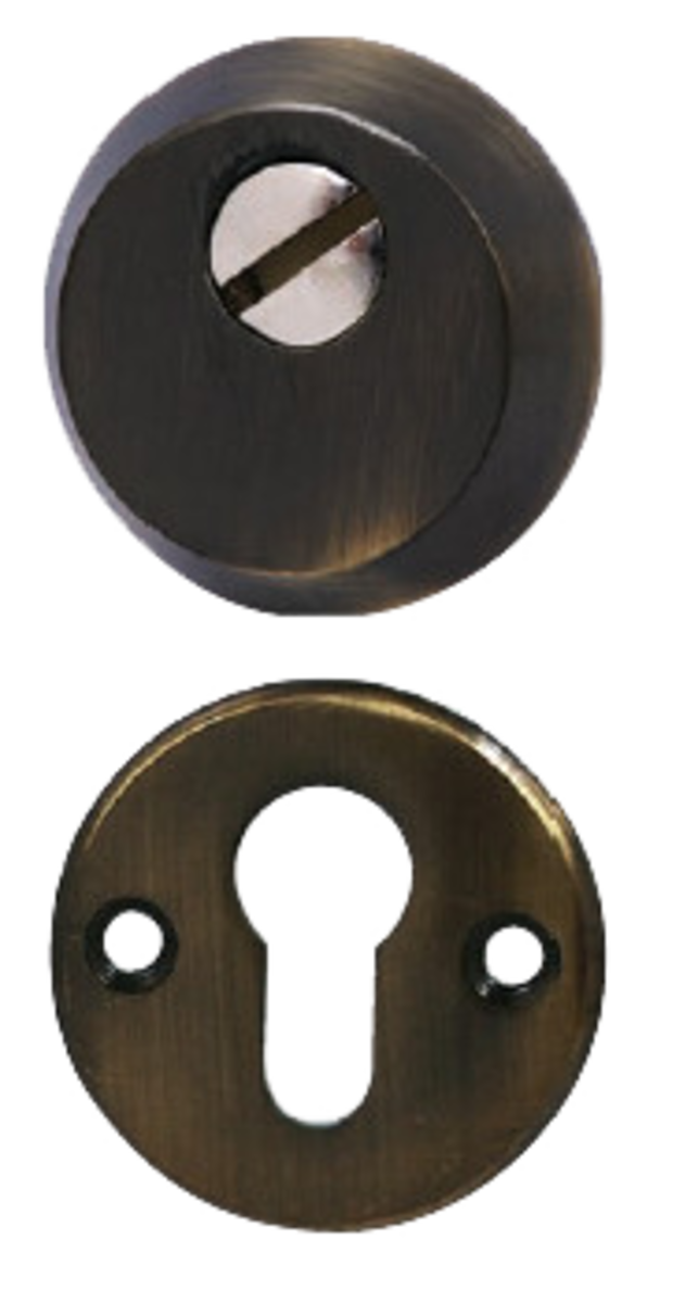 SIBA Броненакладка накладна S400 антична бронза AB, фото 1