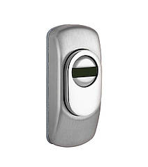 Протектор DISEC GUARD SG15 DIN_FOR_PROFILE_DOOR OVAL 25мм Нерж.сталь_мат