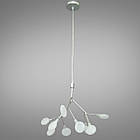 Сучасна люстра Світлячок у стилі модерн з хромовим каркасом та лампочками в комплекті D-HXD9159/9CH, фото 2