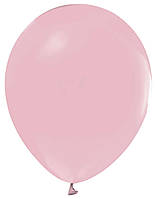 Шары воздушные пастель розовый макарун 10" 26 см Balonevi Турция 5 шт