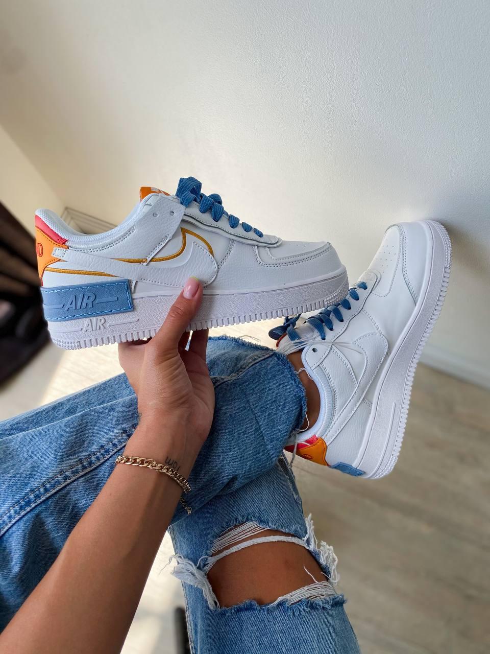 Чоловічі / жіночі кросівки Nike Air Force Shadow Kindness Day | Найк Аір Форс Шадов