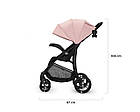 Прогулянкова коляска KiderKraft CRUISER Pink, фото 5