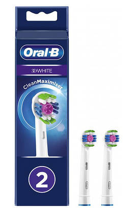 Насадки для електричної зубної щітки Oral-B 3D White 2 шт, фото 2