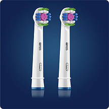 Насадки для електричної зубної щітки Oral-B 3D White 2 шт, фото 3