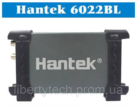 Осциллограф Hantek 6022BL двухканальный USB логический анализатор 16 каналов 20MHz 48 MSa/s - фото 1 - id-p1578851998