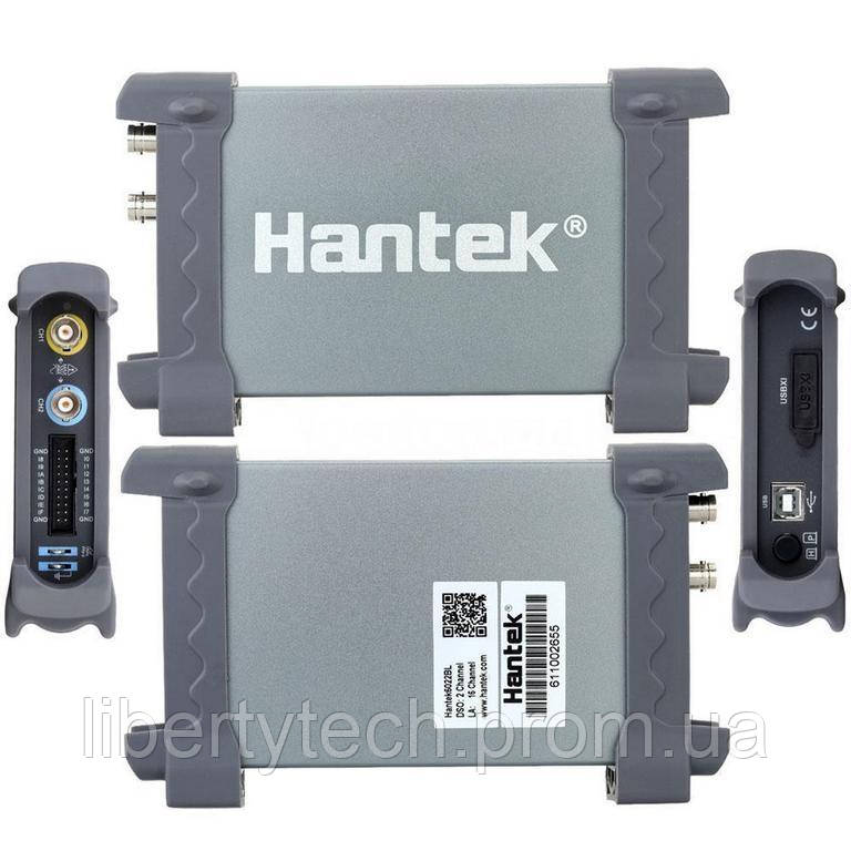 Осциллограф Hantek 6022BL двухканальный USB логический анализатор 16 каналов 20MHz 48 MSa/s - фото 9 - id-p1578851998