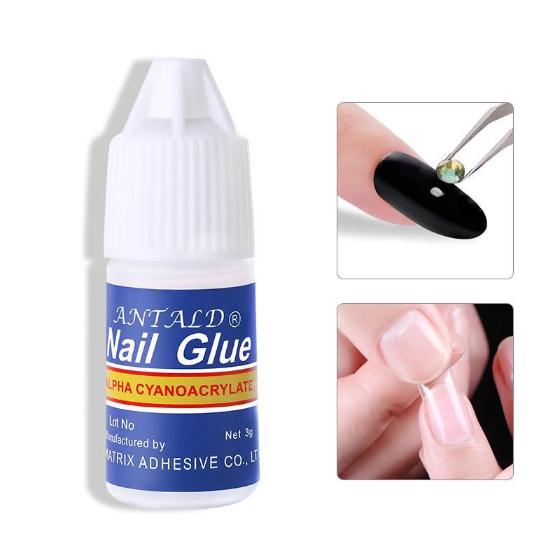 Клей для накладных ногтей, страз и типсов Nail Glue 3g. - фото 3 - id-p1578859854