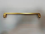 Ручка меблева скоба GIFF 4/103/192 матове золото, фото 3