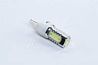 Лампа LED б/ц габарити, стоп T20 -7440 (4SMD) Mega-LED W3x16d 12V WHITE TEMPEST