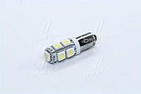 Лампа LED габарит, посветка панели приборов T8-03 9SMD (size 5050) T4W (BA9s) белый 24V TEMPEST