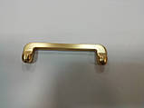 Ручка меблева скоба GIFF 4/103/96 матове золото, фото 3