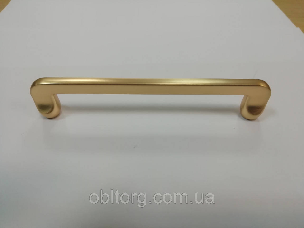 Ручка меблева скоба GIFF 4/103/128 матове золото, фото 1