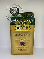 Кава зернова Jacobs Crema Gold 1000г