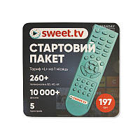 Стартовый пакет SWEET.TV пакет L на 1 мес. (Карта з промо кодом)