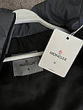 Чоловічий жилет Moncler M979 сірий, фото 2
