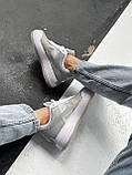 Жіночі кросівки Nike Air Force Shadow «ARTICLE GREY» | Найк Аір Форс Шадов Сірі, фото 4