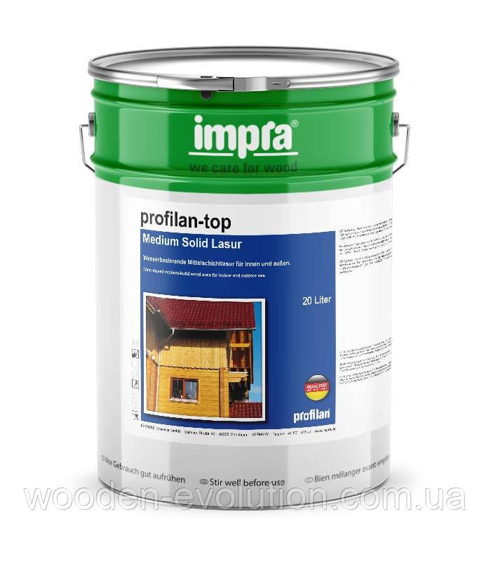 Товстошарова фінішна лазур на водній основі Impra Profilan Top