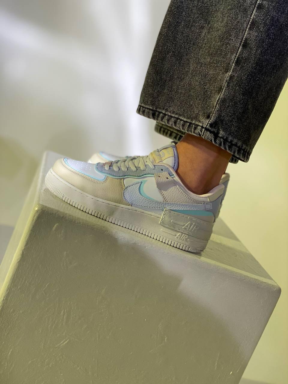 Жіночі кросівки Nike Air Force Shadow Multicolor | Найк Аір Форс Шадов