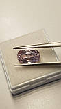 Натуральний Кунціт (Сподумен) 4.9Сt. 12.2×8.12 × 6.6 mm, фото 4