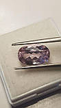 Натуральний Кунціт (Сподумен) 4.9Сt. 12.2×8.12 × 6.6 mm, фото 3