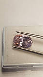 Натуральний Кунціт (Сподумен) 5.9Сt. 13.4×8.3 × 6.8 mm, фото 3
