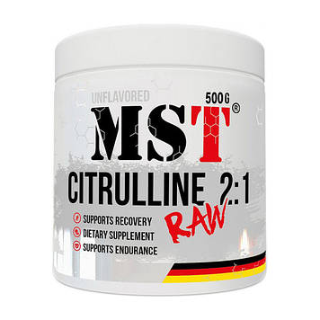 L-Цитрулін МСТ / MST Citrulline 2:1 Raw (500 g)