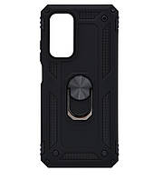 Ударопрочный чехол Serge Ring for Magnet для Xiaomi Mi 10T / Mi 10T Pro (Чёрный)