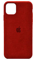 Чехол ALCANTARA Case Full для Apple IPhone 11 Pro Max(6.5) (Красный)